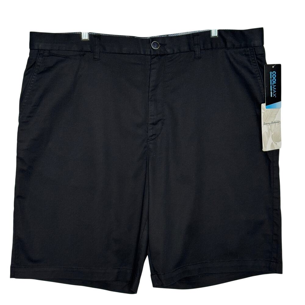 Tommy Bahama Ashore View COOLMAX Black Chino Shorts NWT Men’s 40
